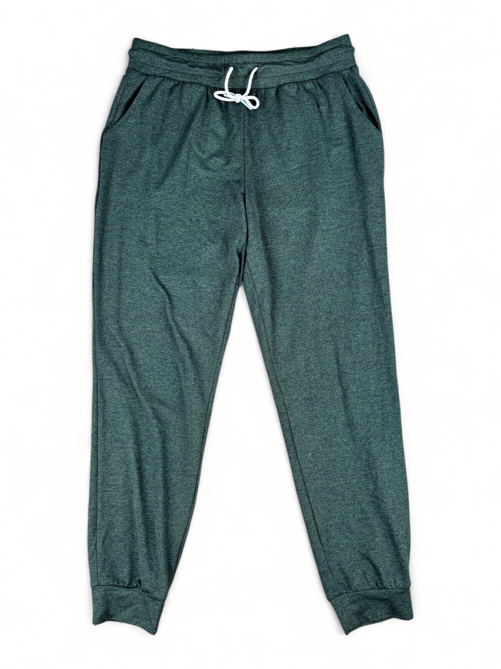 Rhoback Women's Joggers Dark Green Drawstring Size M